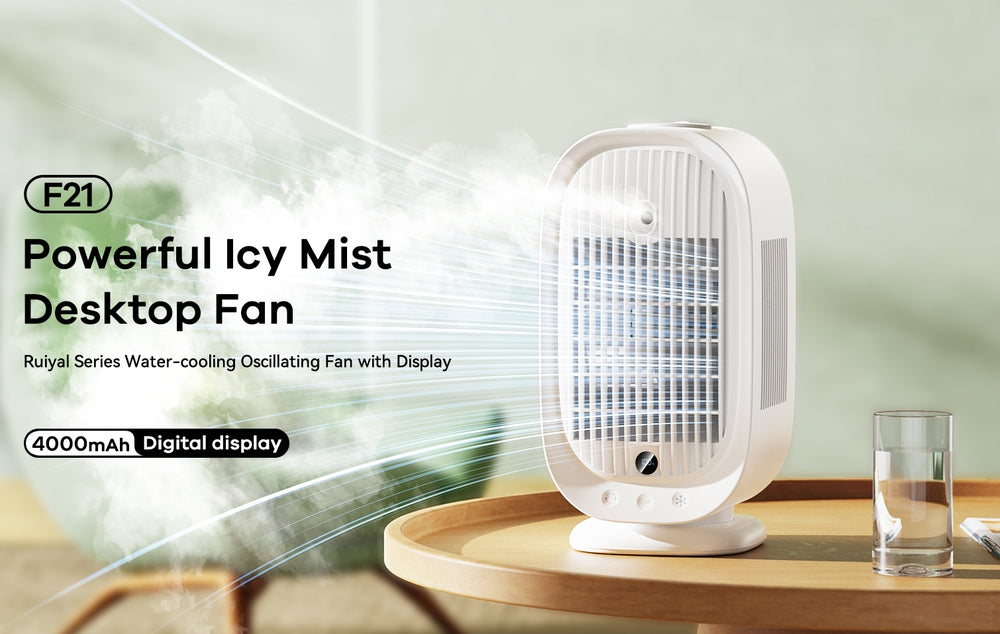 Ventilador Remax F21 vista 2 - MyTechCell Colombia