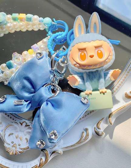 Llavero Original Extra Grande Labubu Yoga