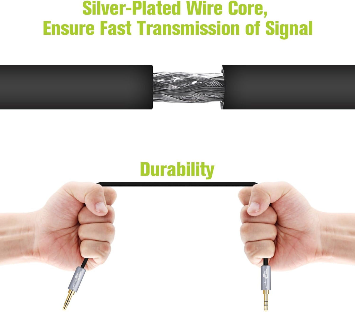 Cable Auxiliar Royal Flag vista 4 - MyTechCell Colombia