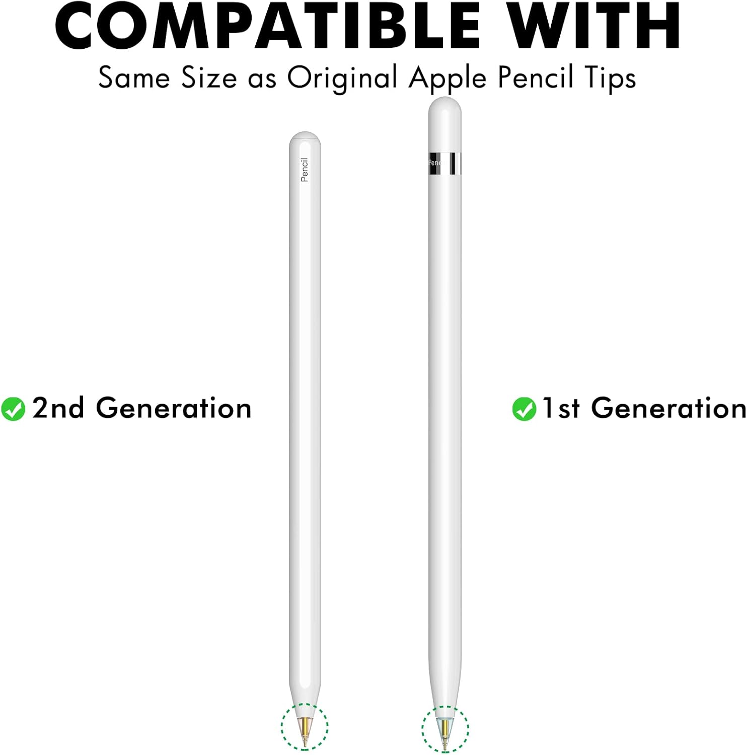 Cajita Para Apple Pencil + Set de Repuesto de Puntas Colores vista 8 - MyTechCell Colombia