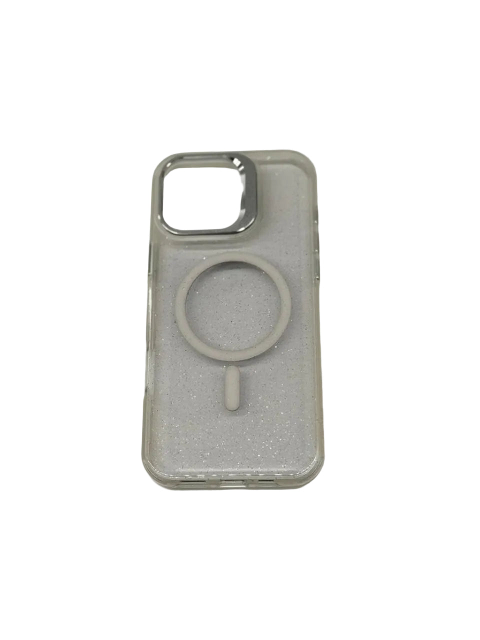 ESTUCHE MAGSAFE GLITTER CAMARA METALICA vista 4 - MyTechCell Colombia