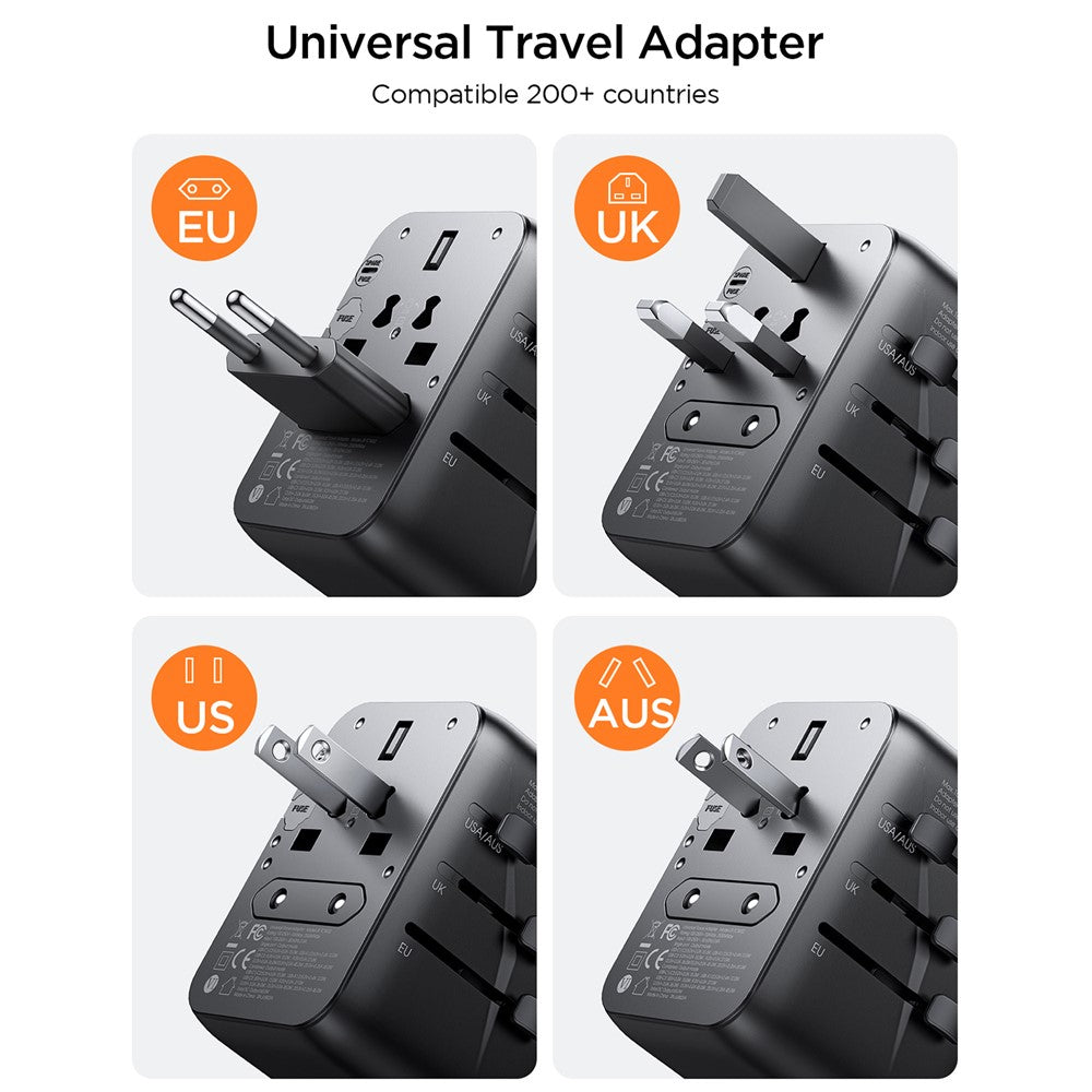Adaptador Universal Joyroom TCW01 vista 2 - MyTechCell Colombia