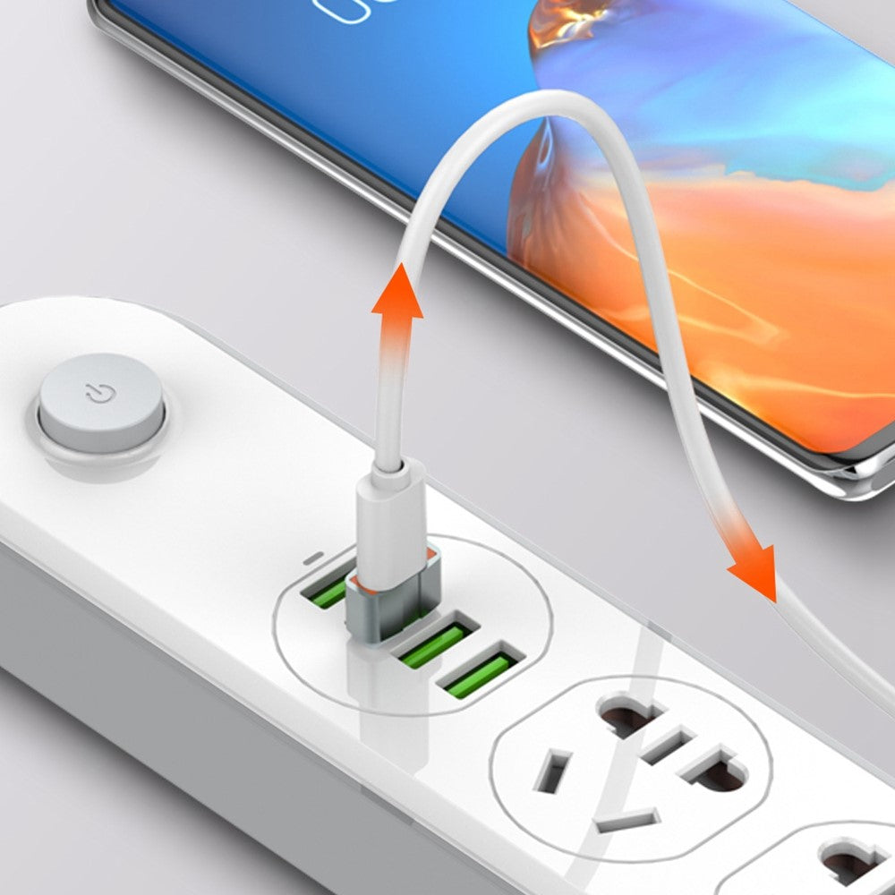 Adaptador LDNIO LC150 USB-C hembra a USB-A macho - vista 4 - MyTechCell Colombia