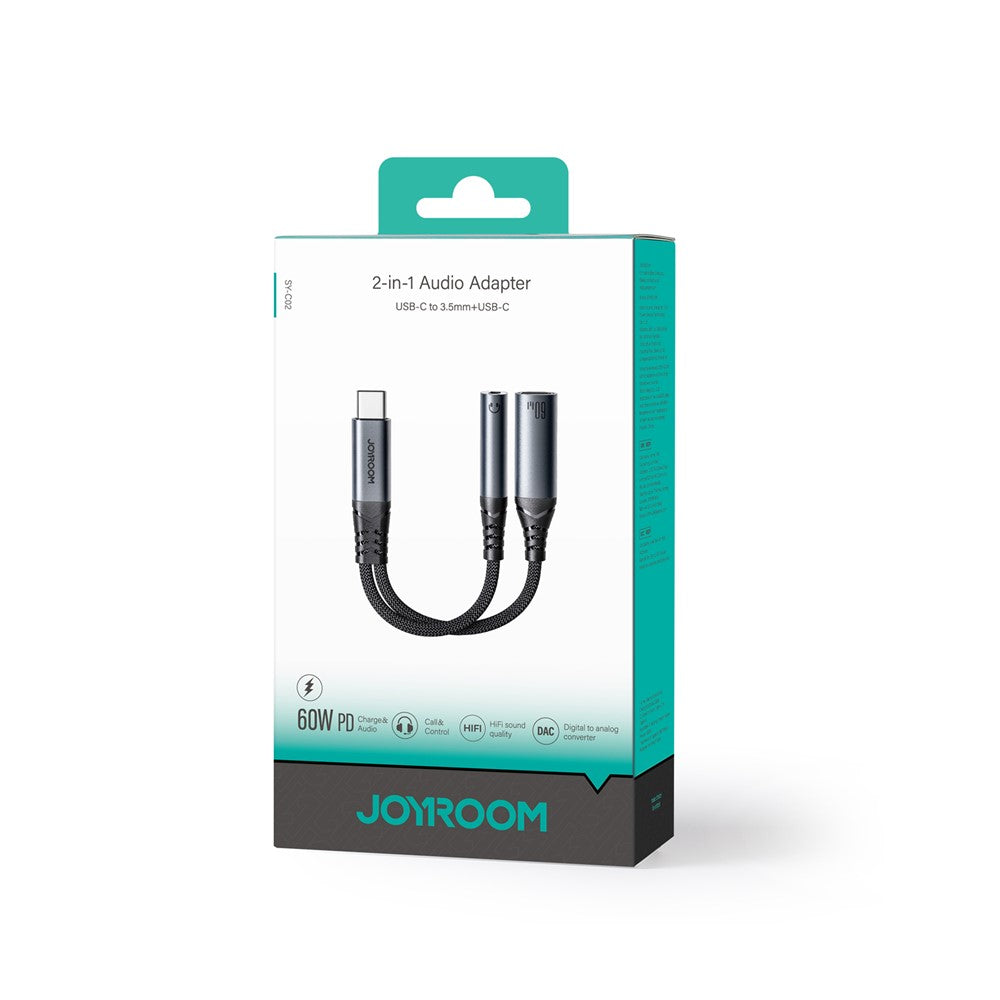 Adaptador Joyroom SY C02 vista 5 - MyTechCell Colombia