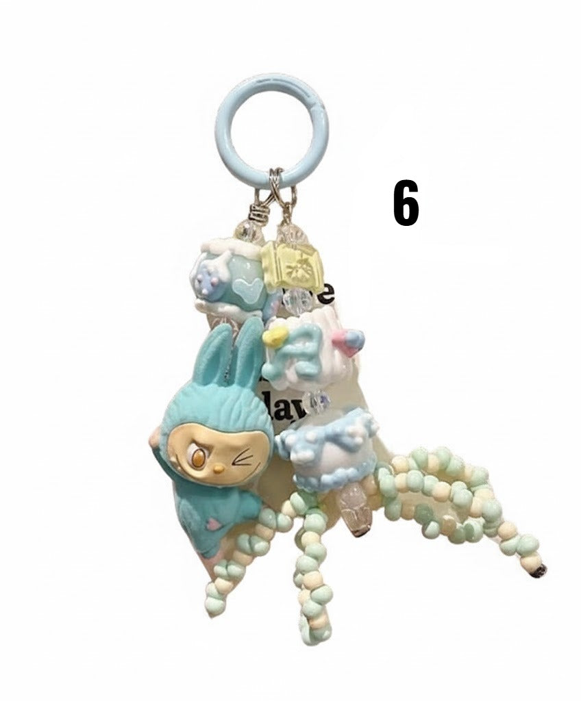 Llavero Labubu Yoga #2