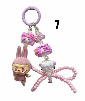 Llavero Labubu Yoga #2