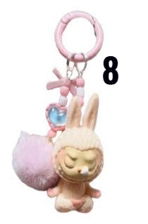 Llavero Labubu Yoga #1