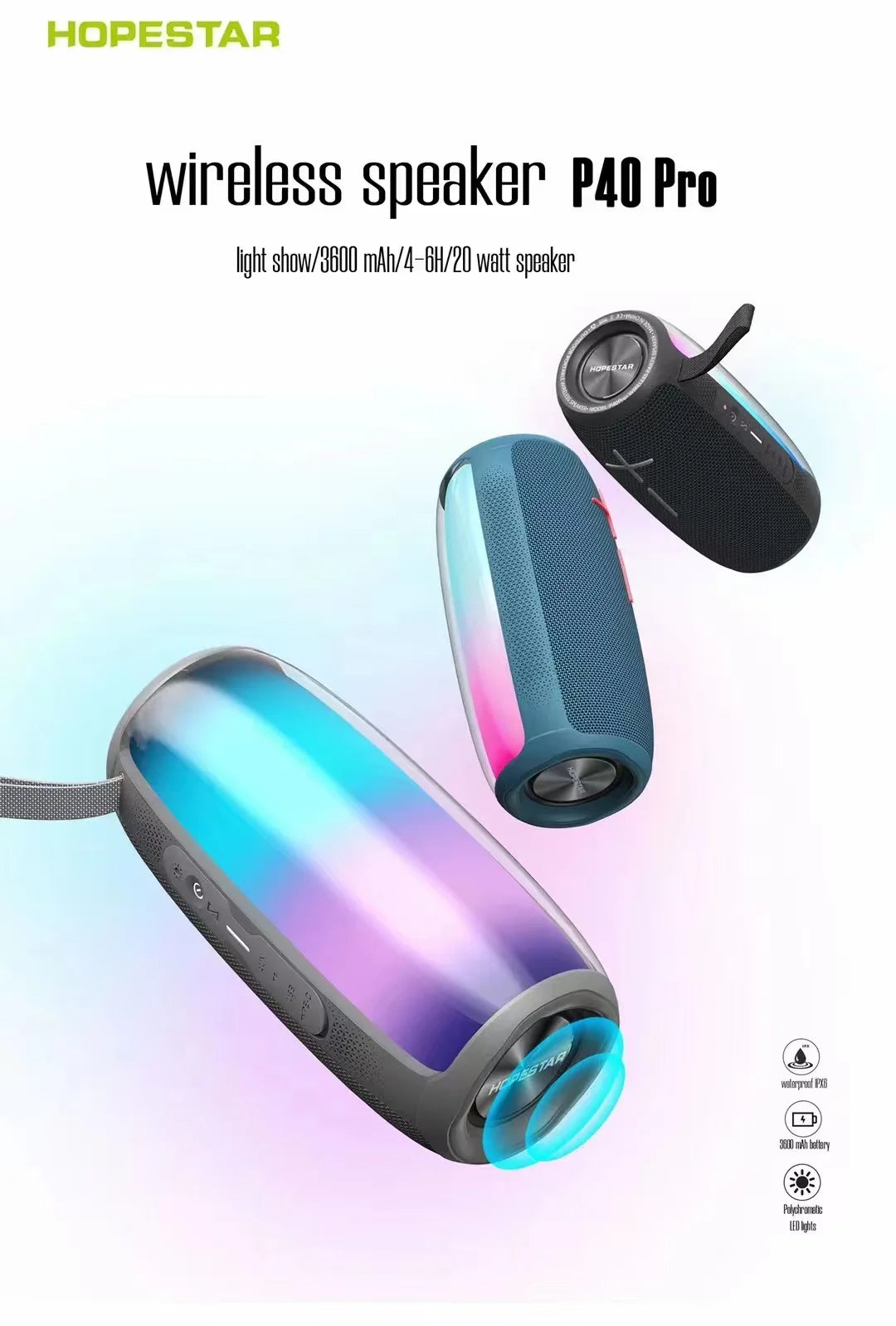 Parlante Hopestar P40 Pro