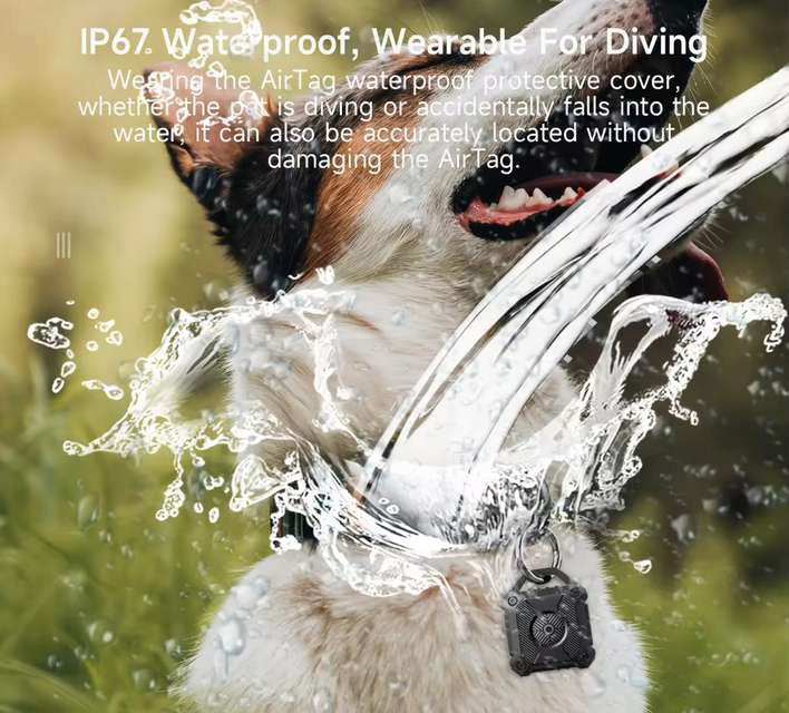 Estuche Airtag Impermeable Antishock vista 7 - MyTechCell Colombia