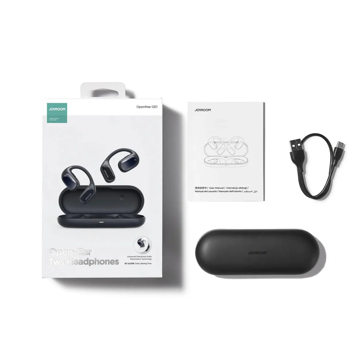 Audífonos Bluetooth Joyroom JR-0E1 vista 2 - MyTechCell Colombia