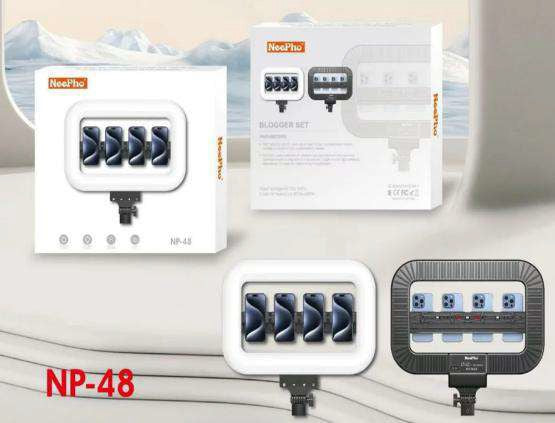 Aro De Luz Blanca Neepho NP48 vista 2 - MyTechCell Colombia