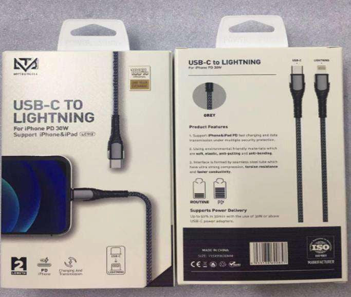 Cable Mytechcell LC112 Tipo C Lightning 2M