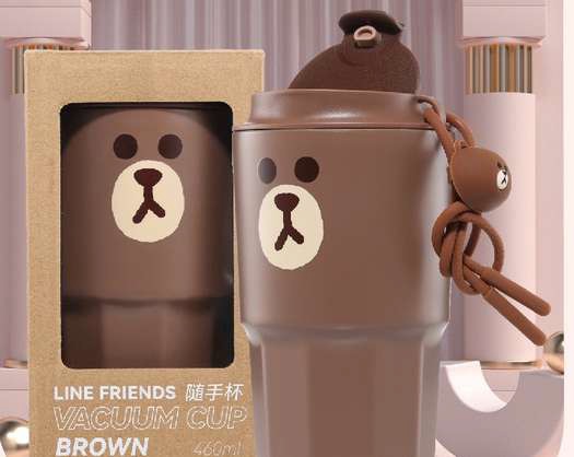 Termo CoffeCup Personajes Oso 500ml vista 2 - MyTechCell Colombia
