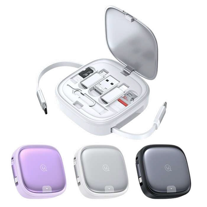 Cable + Multi Adaptadores Usams