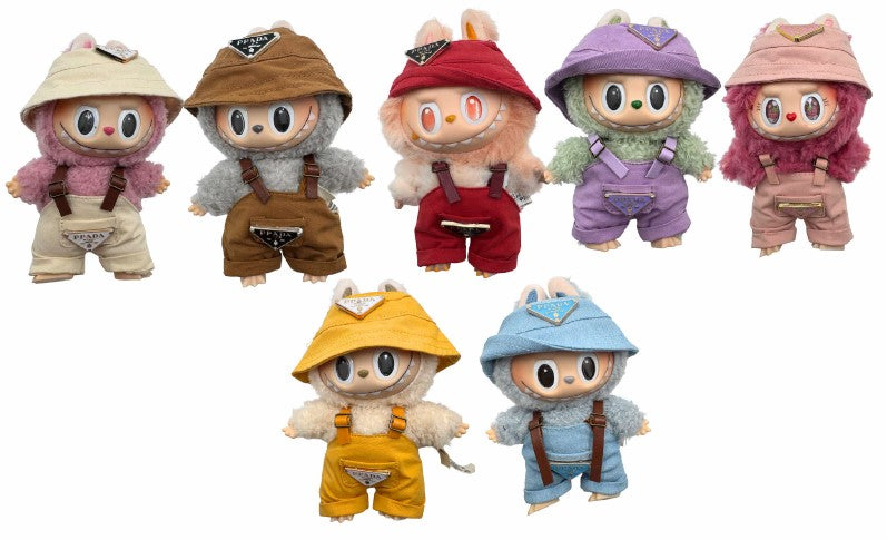 Overol Prada Colores Labubu