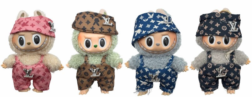 Overol LV Play Boy Labubu