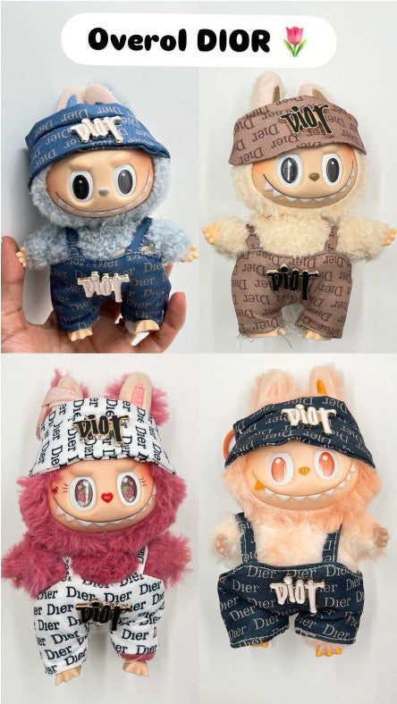 Overol Demin Dior Labubu