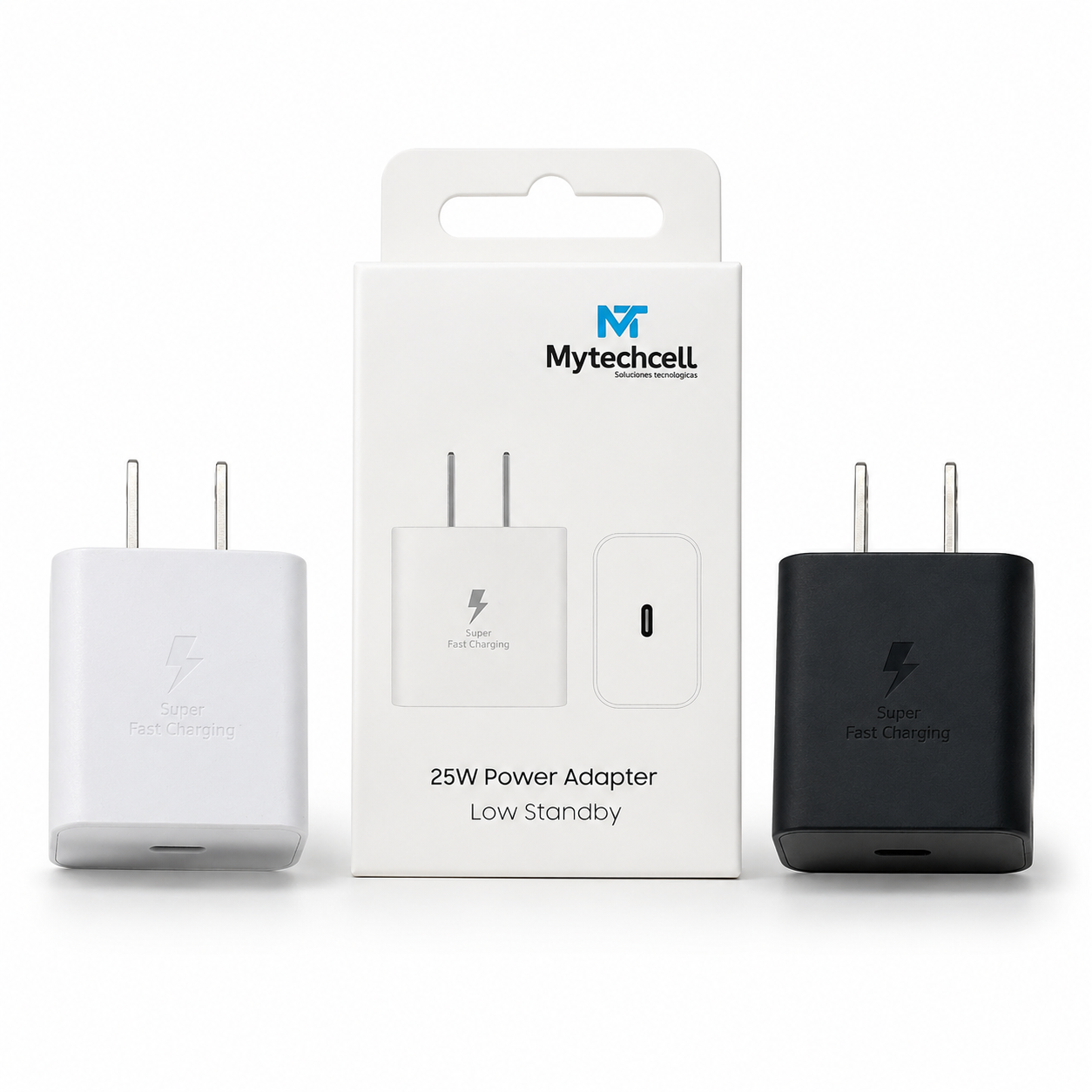 Cargador USB-C 25W de Carga Rápida MyTechCell