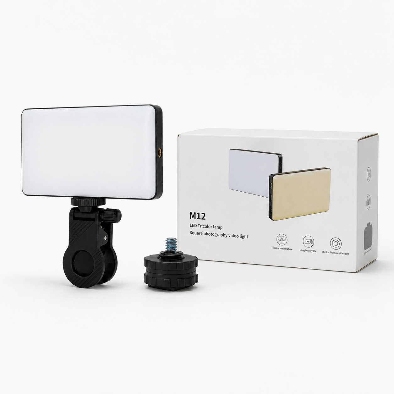 Accesorios incluidos con la Luz LED M12
