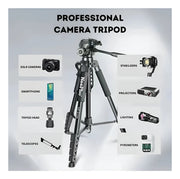 Trípode Profesional NeePho 910A para Celular y Cámara vista 4 - MyTechCell Colombia