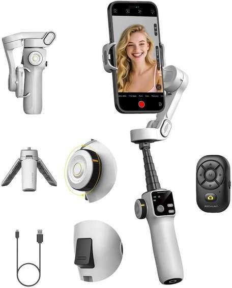 Estabilizador Aochuan Smart V8 vista 2 - MyTechCell Colombia