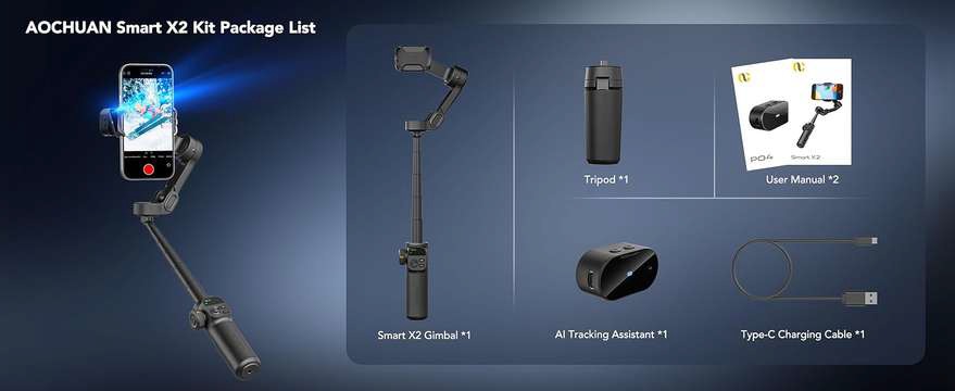 Estabilizador Aochuan Smart X2