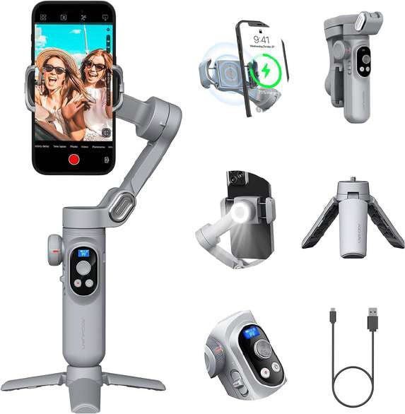 Estabilizador Aochuan Smart X PRO vista 2 - MyTechCell Colombia