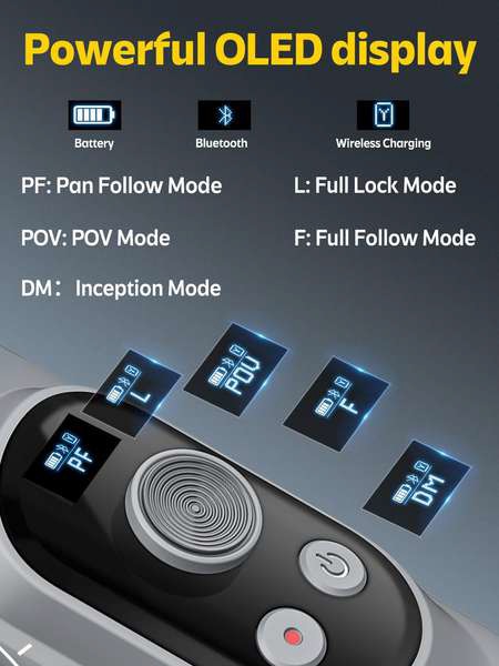 Estabilizador Aochuan Smart X PRO vista 3 - MyTechCell Colombia