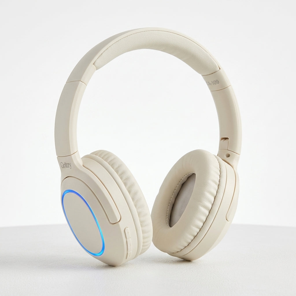 Audífonos Bluetooth GJBY CA-039 | Wireless Stereo Headset | Luces LED | Sonido 8D