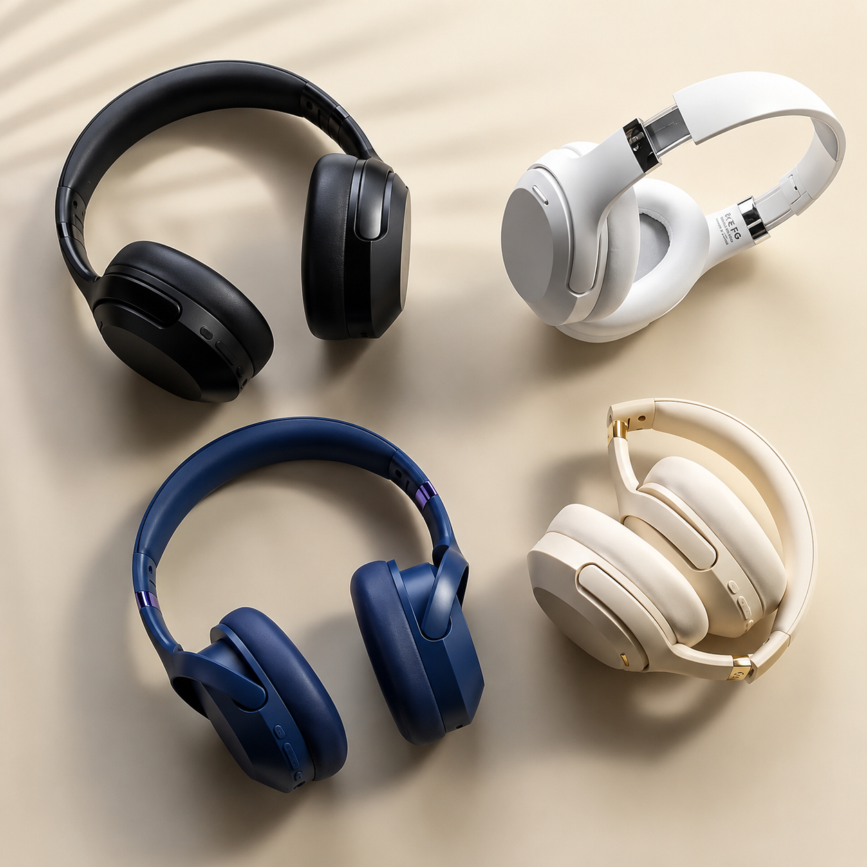 Audífonos Bluetooth GJBY CA-048 ANC | Driver de 40 mm y Hasta 37 Horas