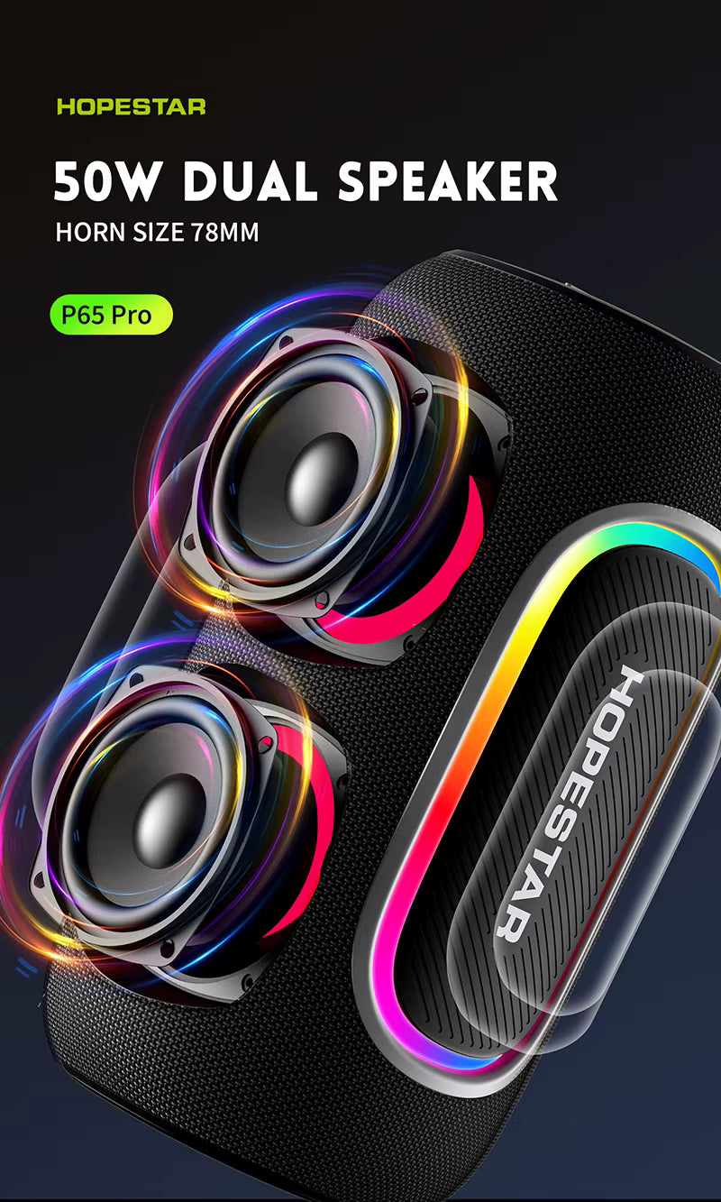 Parlante Hopestar P65 Pro vista 8 - MyTechCell Colombia