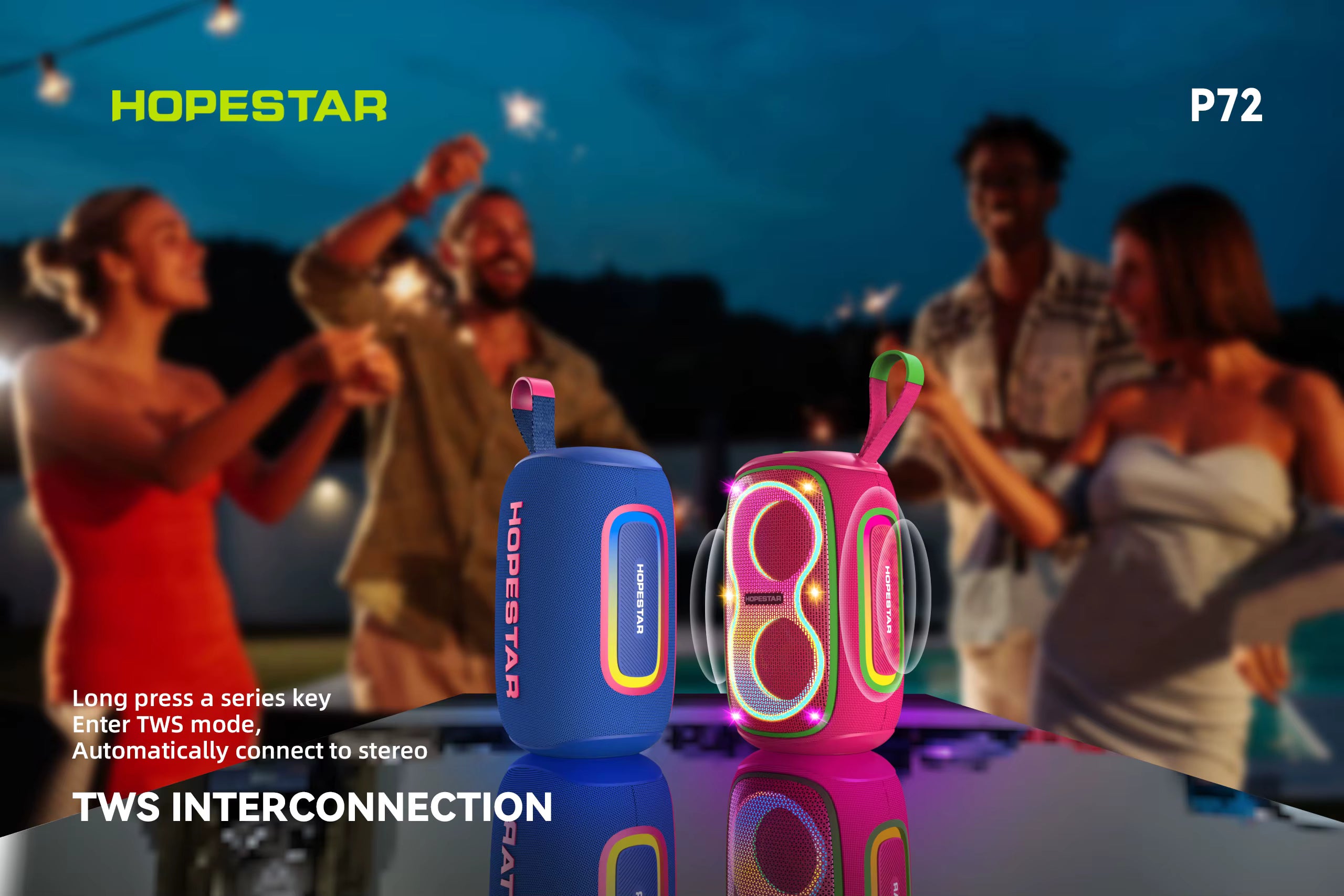 Parlante Hopestar P72