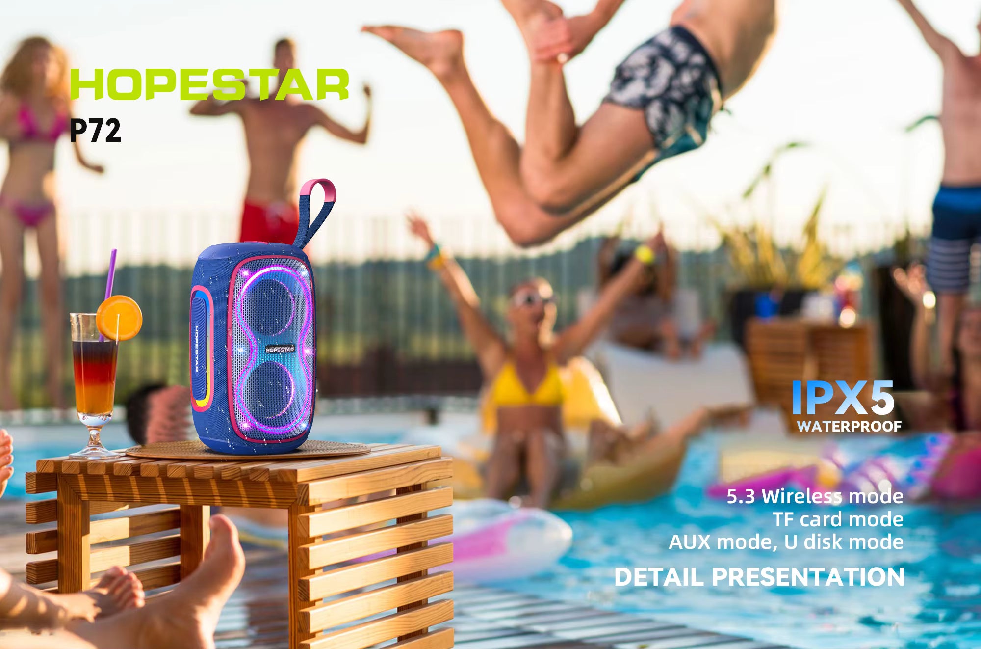 Parlante Hopestar P72