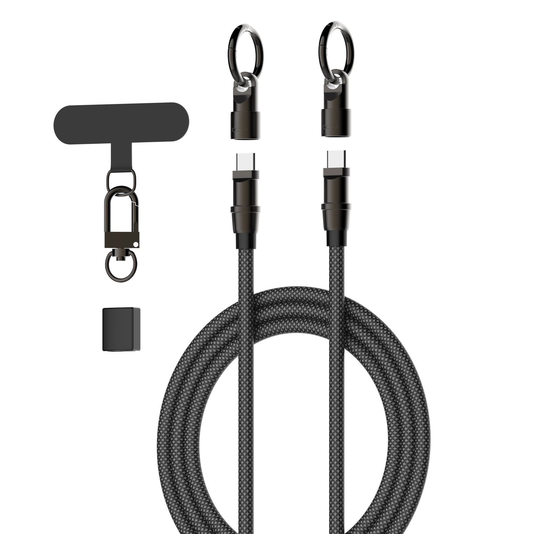 Cable correa LDNIO LC22C USB-C a USB-C 65 W | 1,2 m - MyTechCell Colombia