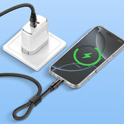 Cable correa LDNIO LC22C USB-C a USB-C 65 W | 1,2 m - vista 4 - MyTechCell Colombia