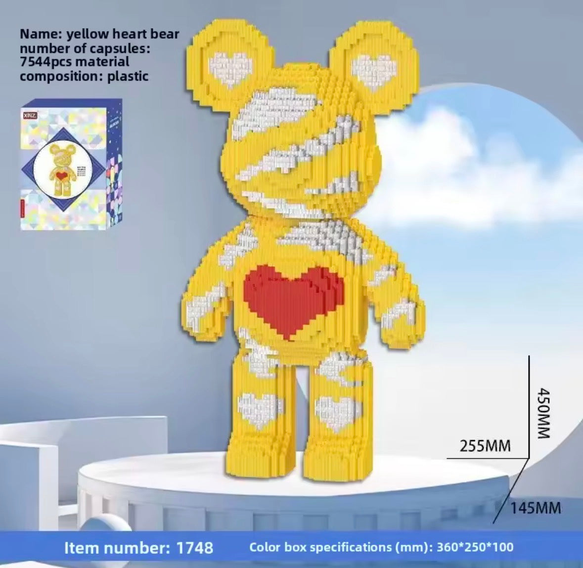 Lego Xinz 1748 7544 PCS