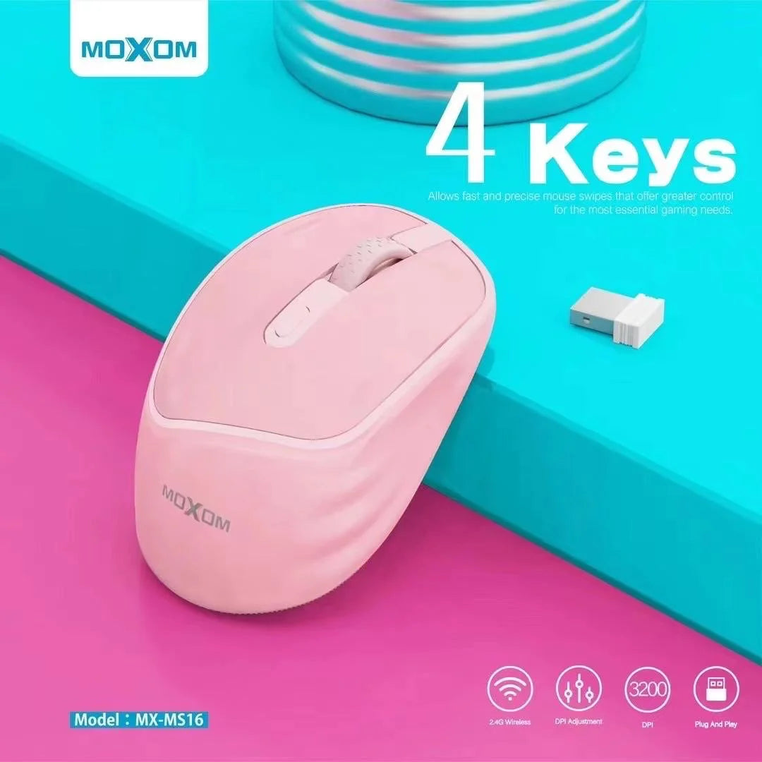 Mouse Moxom Bluetooth MX MS16 - MyTechCell Colombia