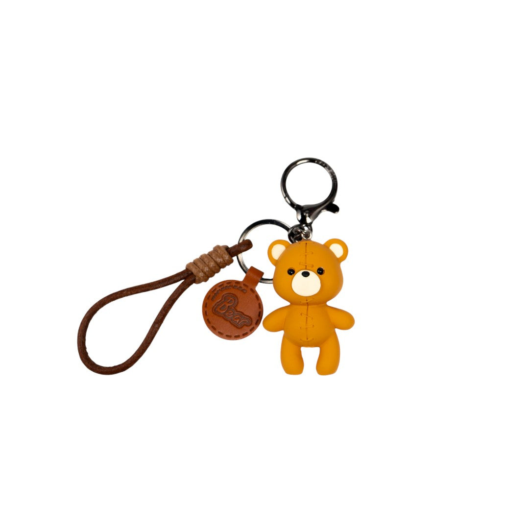 Llavero Oso Tejido