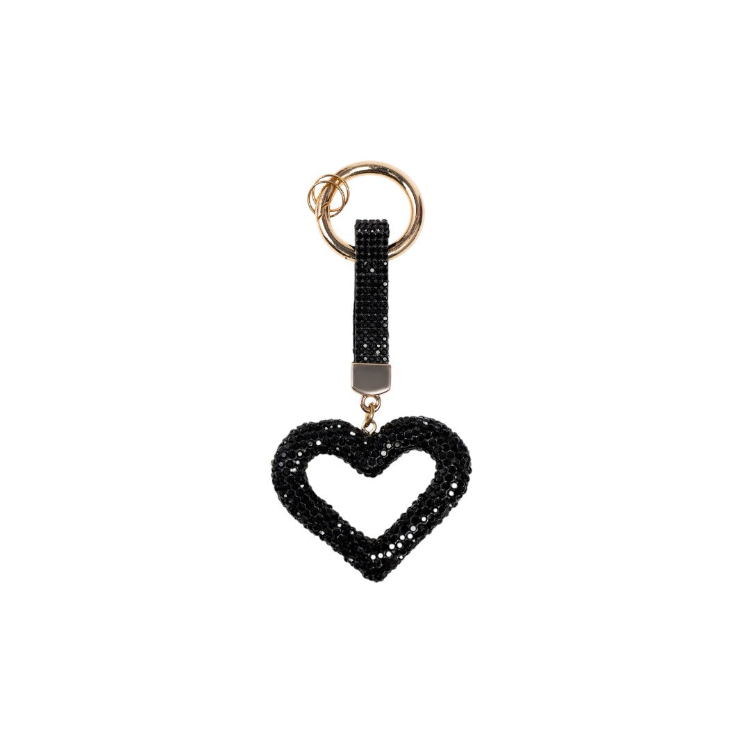 Llavero Piedras Corazon Hueco