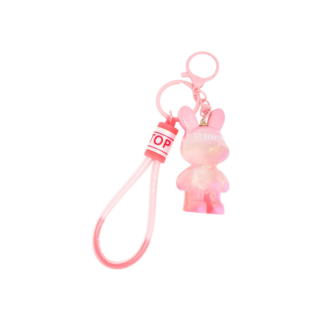 Llavero Conejo Cyberpunk Parado