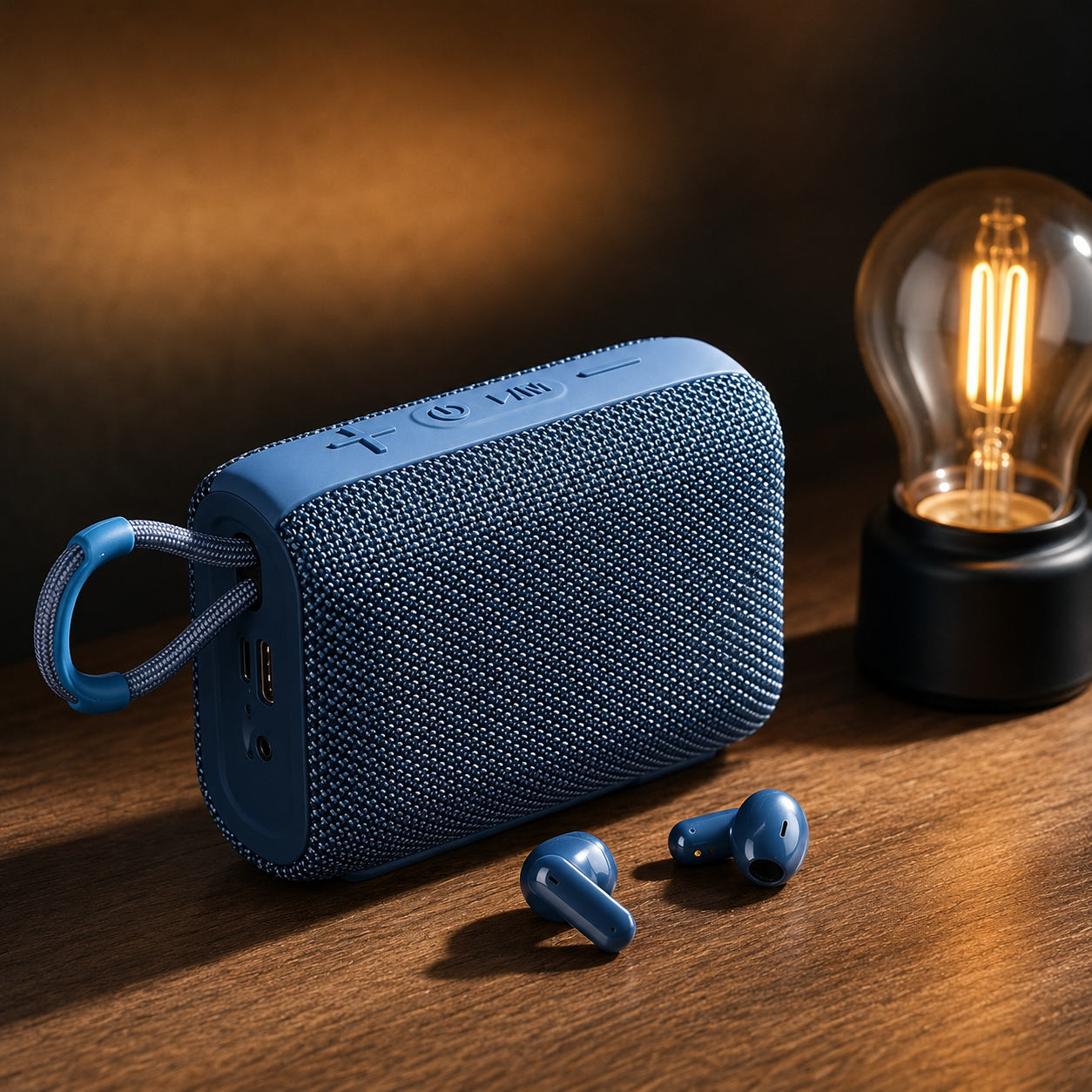 Parlante Bluetooth REMAX RB-M17 con Audífonos Inalámbricos | 5W | Radio FM | USB | Tarjeta TF | AUX