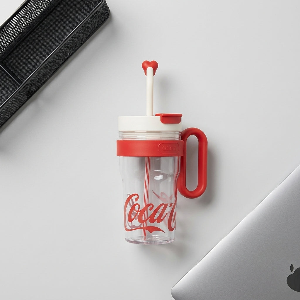 Termo Coca-Cola x Germ 800 ml | Original | Con Pitillo y Asa Ergonómica