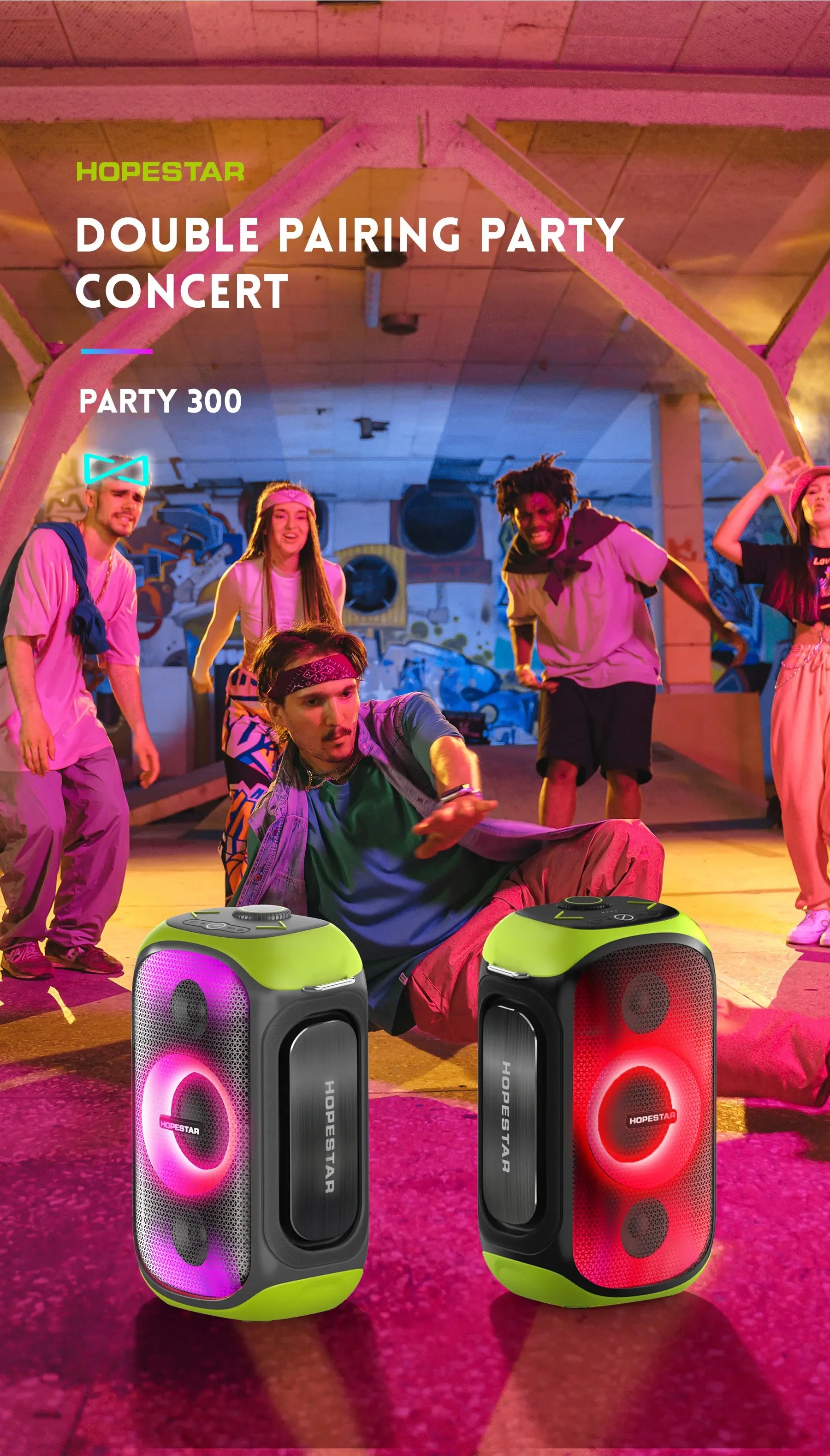 Parlante Hopstar Party 300