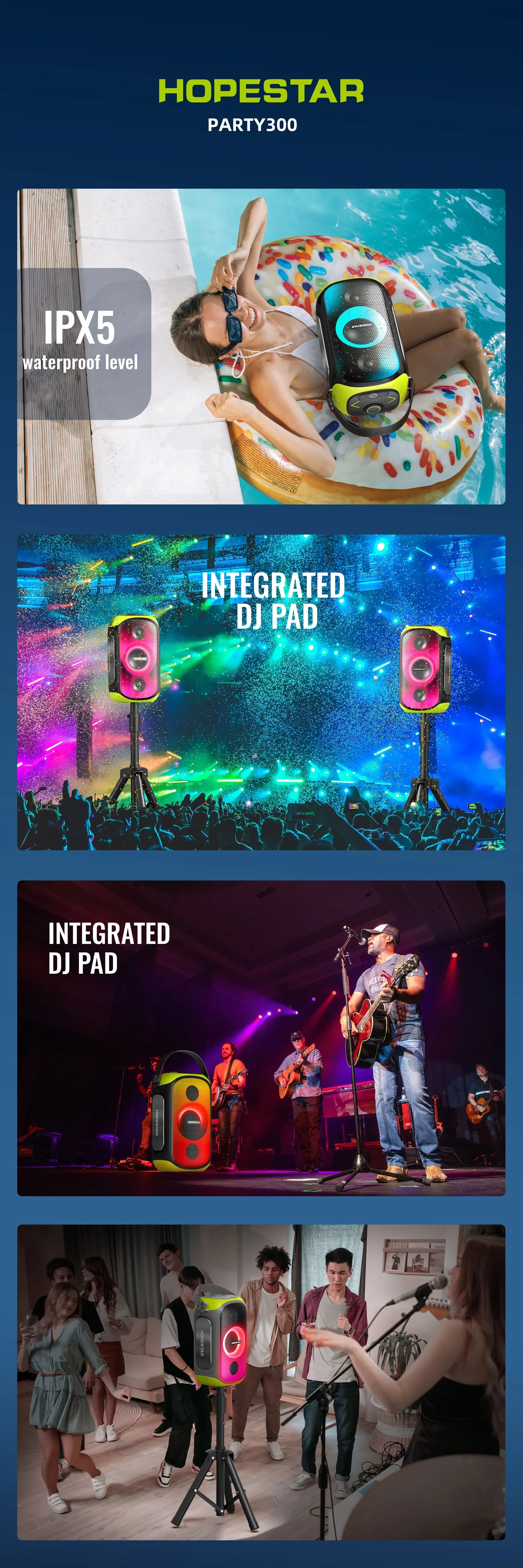 Parlante Hopstar Party 300