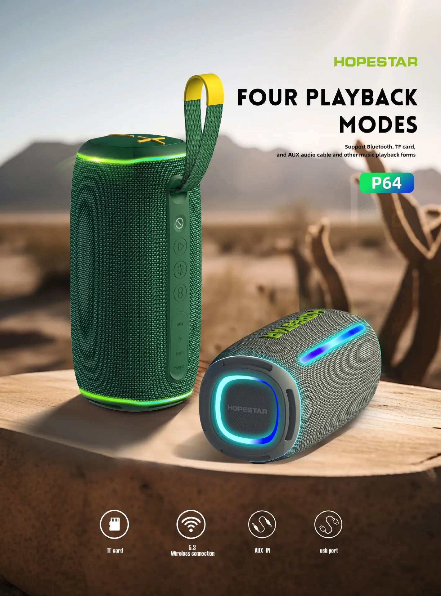 Parlante Hopestar P64