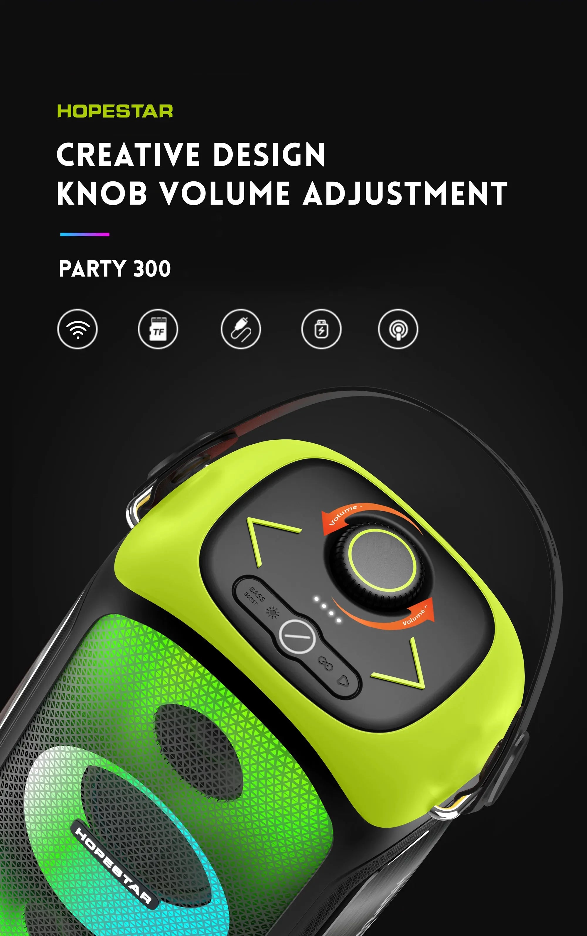 Parlante Hopstar Party 300