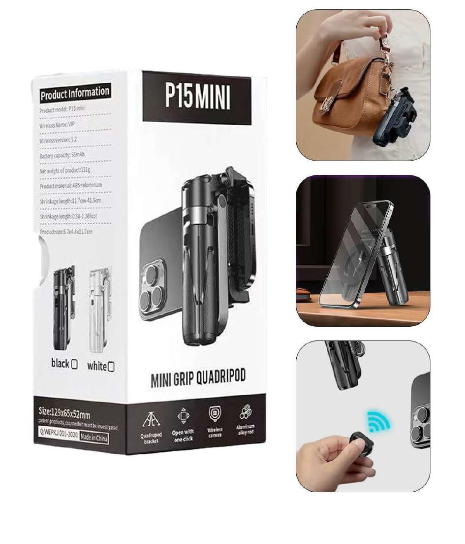 Selfie Stick P15 Mini vista 2 - MyTechCell Colombia