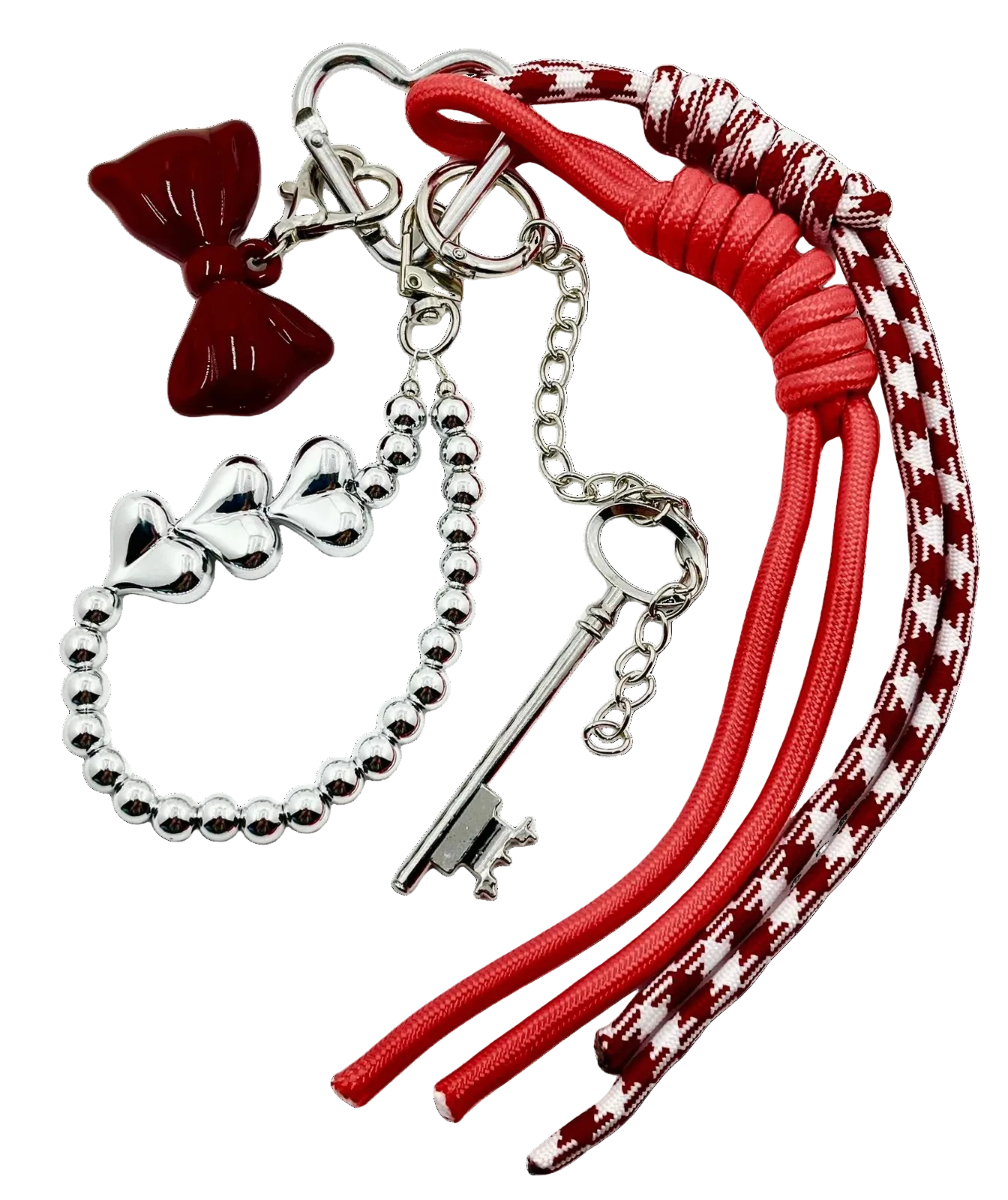 Straps Cuerdas Negras y Rojas vista 3 - MyTechCell Colombia
