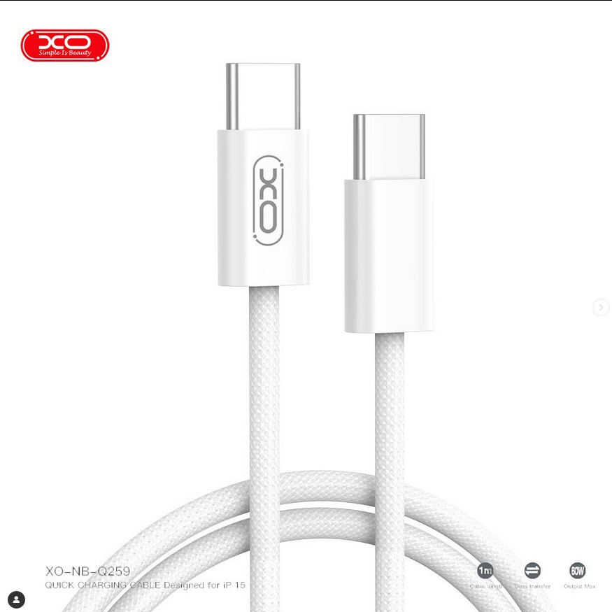 Cable Xo Q259 C Tipo C