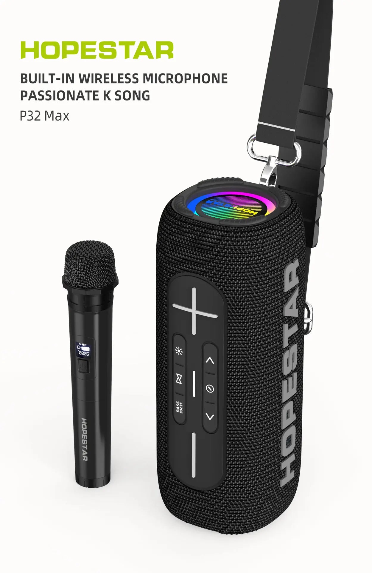 Parlante Hopestar P32 Max vista 6 - MyTechCell Colombia
